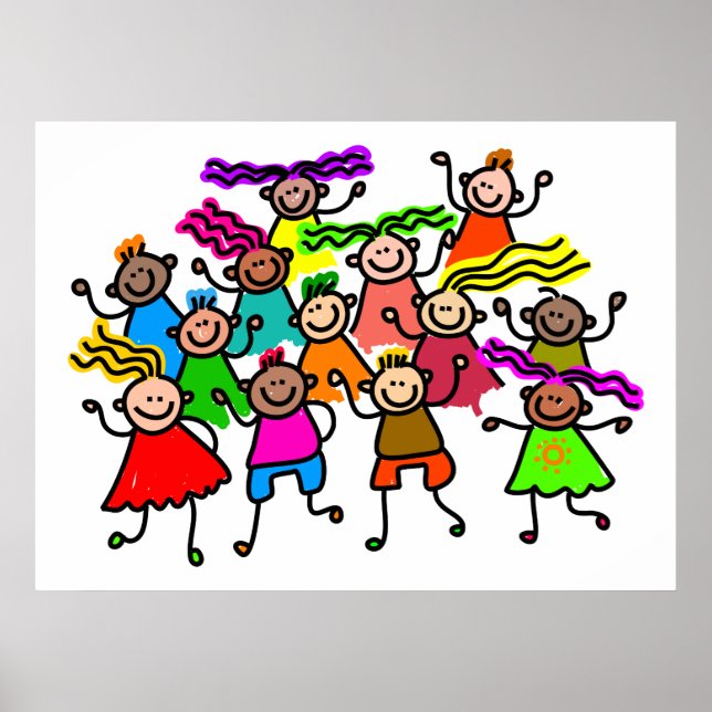 Poster Photo du groupe (Devant)