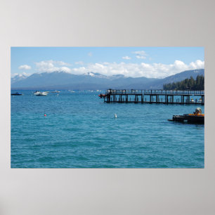 Poster photo du lac Tahoe California Nature