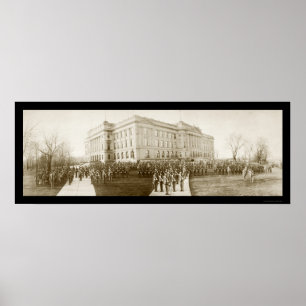 Poster Photo du lycée Omaha 1914