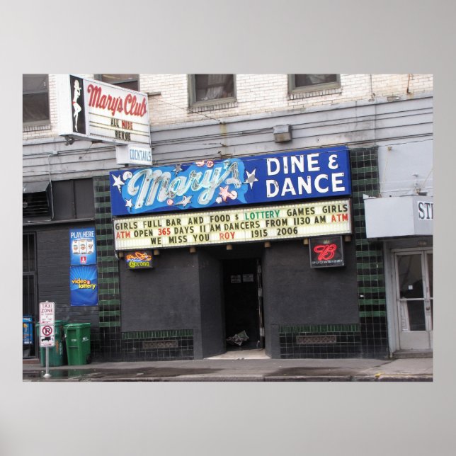 Poster photo du Marys Club (Devant)