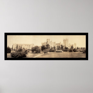 Poster Photo du nord 1915 de l'Illinois Univ