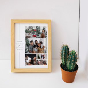 Poster Photo Famille De Noël Et Imprimer
