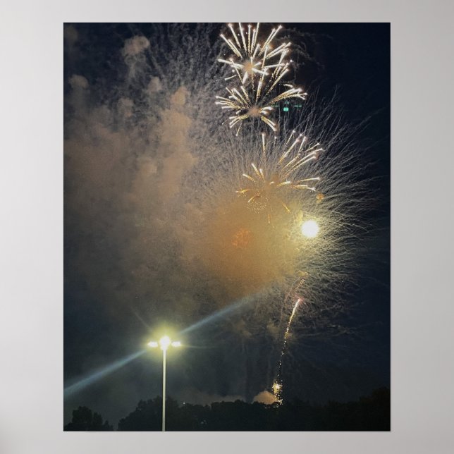 Poster photo Fireworks (Devant)