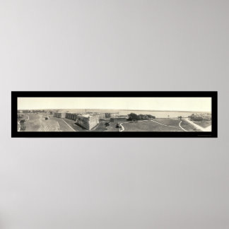 Poster Photo Fort St Augustine FL 1912