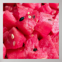 photo fruitée fraîche de salade de pastèque tranch
