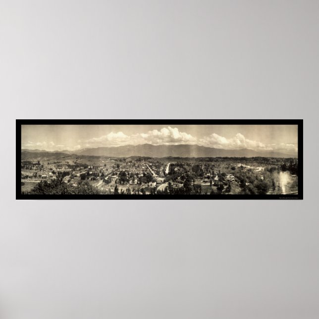 Poster Photo Garvanza Los Angeles 1910 (Devant)