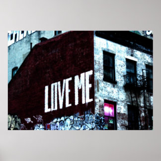 Poster Photo Graffiti de New York