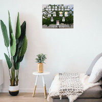 Poster photo Green Summer Family Tree