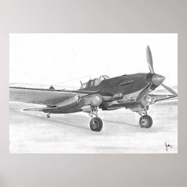 Poster Photo IL2 Sturmovik (Devant)