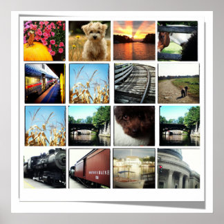 poster photo instagram