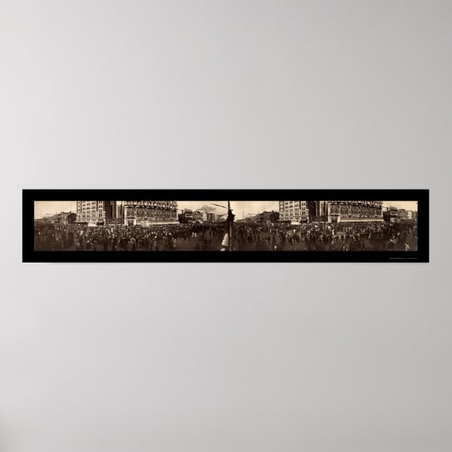 Poster Photo Mardi Gras New Orleans 1910 (Devant)