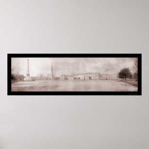 Poster Photo militaire 1909 de Charleston la Caroline du