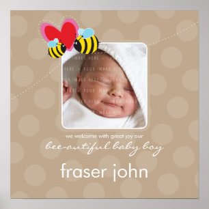 Poster PHOTO MUR ART :: bee autiful 2