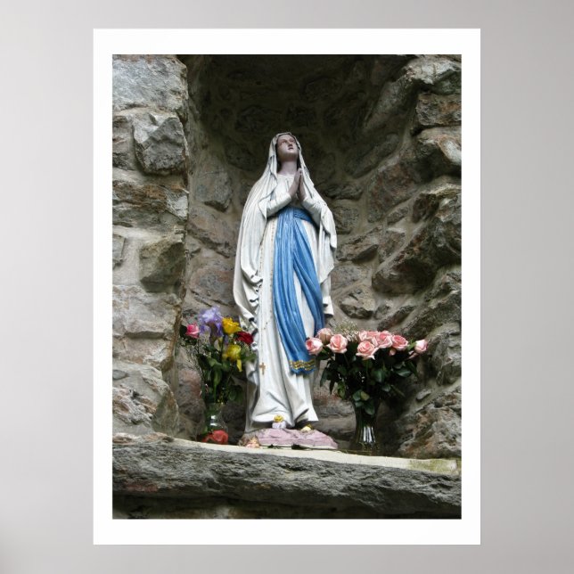 Poster Photo Notre-Dame de Lourdes (Devant)