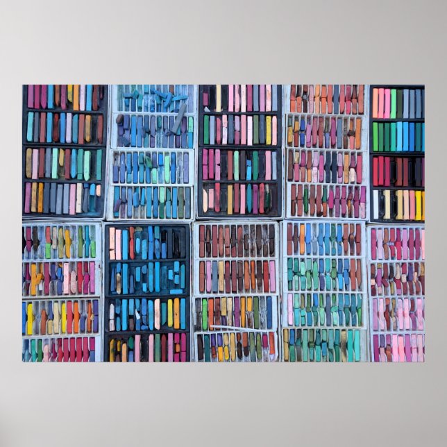 POSTER PHOTO OEIL OMBRE DE PALETTES (Devant)