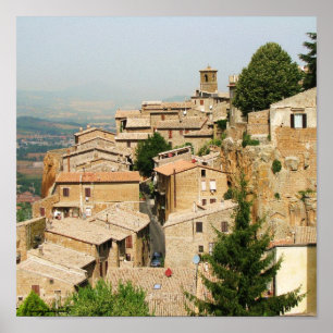 Poster photo Orvieto, Italie