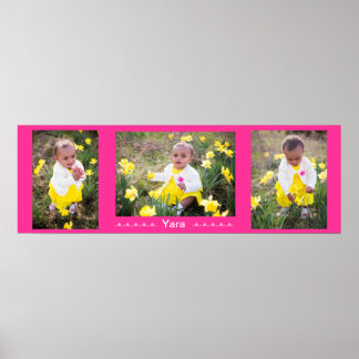 Poster photo personnalisé - Yara