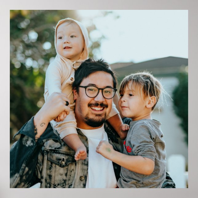 Poster Photo personnalisée (Devant)