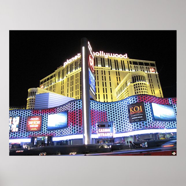 Poster photo Planet Hollywood Las Vegas (Devant)