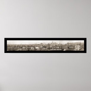 Poster Photo Portland OU Panorama 1923