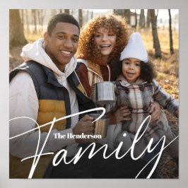 Poster Photo simple personnalisée