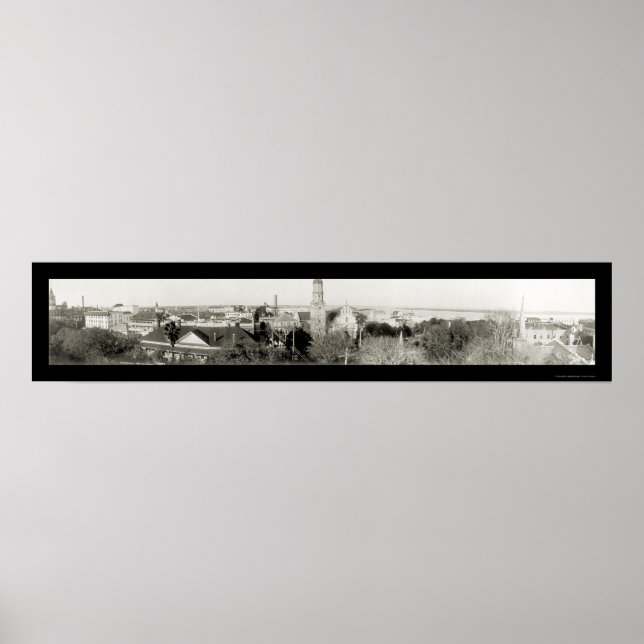 Poster Photo St Augustine FL 1912 (Devant)