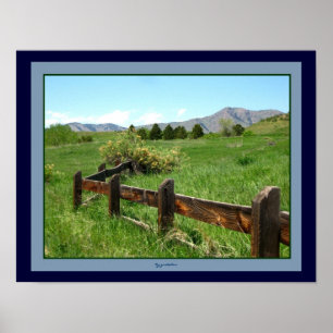 Poster photo Western Fence par gretchen