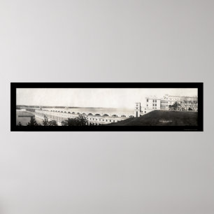 Poster Photo Wilson Dam Power House 1933