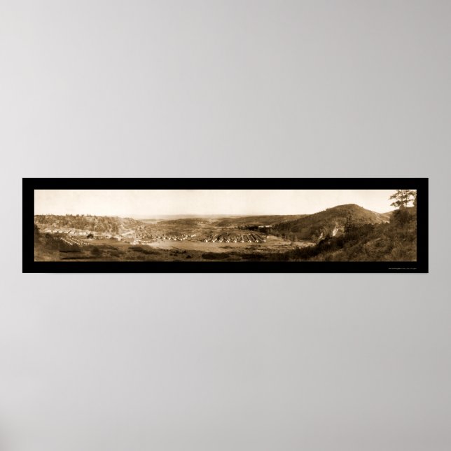 Poster Photo Woodmen America 1909 (Devant)