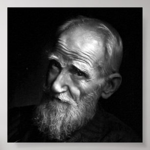 Poster Photographie de Karsh de George Bernard Shaw