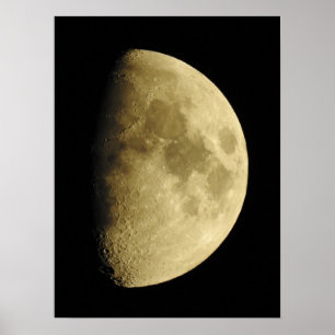Poster Photographie de la lune