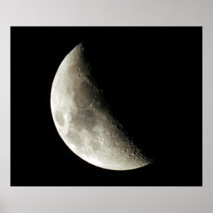 Poster Photographie de la lune