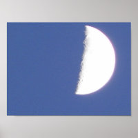 Photographie de la lune de cirage