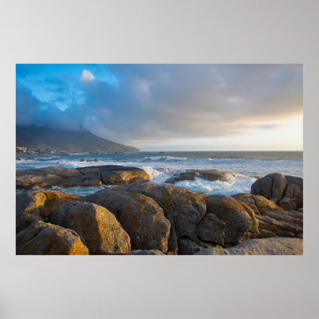 Poster photographie de paysage de seashore (Devant)