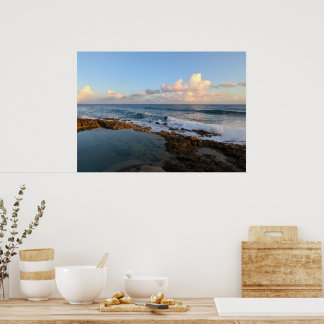 Poster Photographie de paysage naturel hawaïen