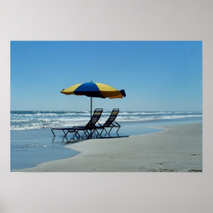 Poster Photographie de plage de la Floride