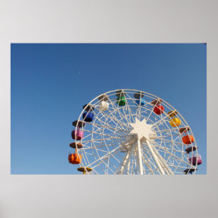 Poster Photographie de vers oeil ferris roue
