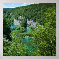 Photographie de voyage Croatie Lac Paysage de mont