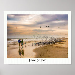 Poster Photographie de voyage : Plage de la côte Est de F