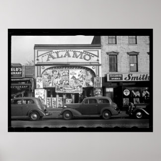 Poster Photographie du cinéma vintage