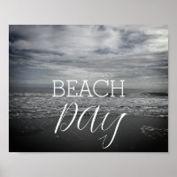Photographie du jour de la plage Photo Nuageux bro