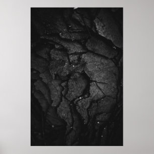 Poster Photographie en niveaux de gris de la formation de