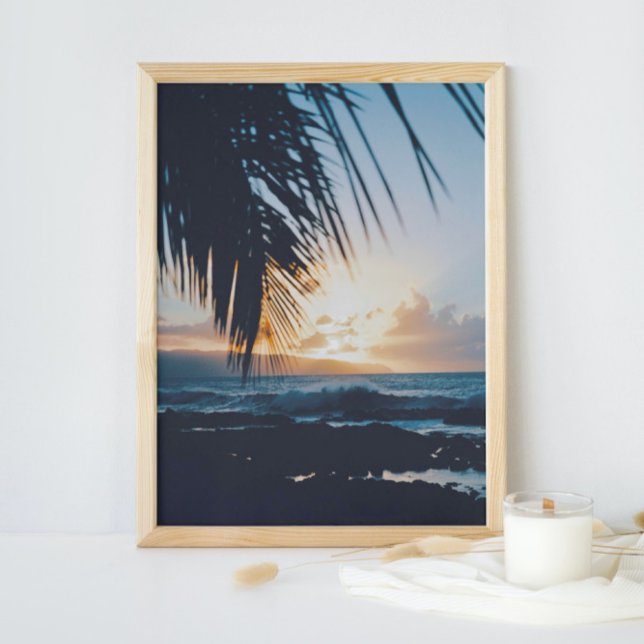 Poster Photographie Hawaiian Sunset (Créateur téléchargé)