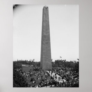 Poster Photographie historique de monument de colline de