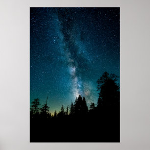 Poster Photographie moderne du ciel nocturne