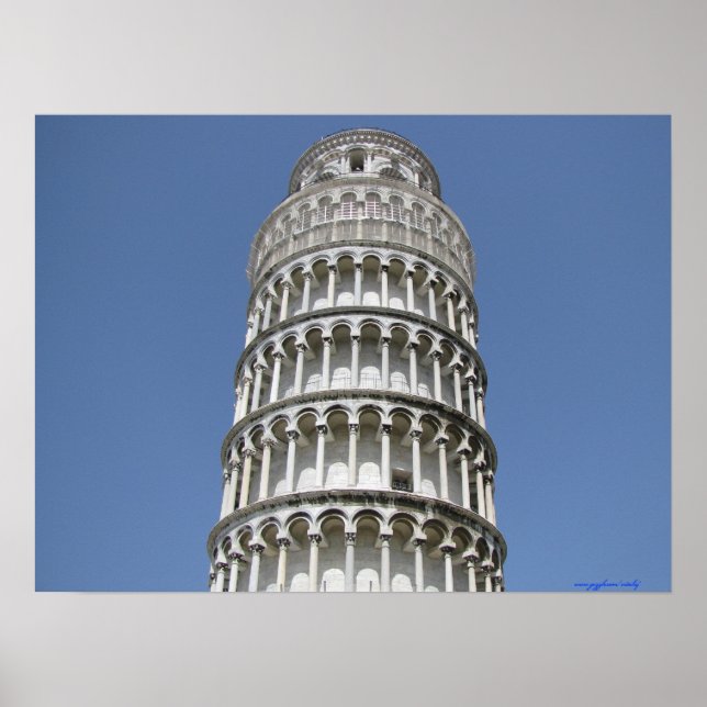 Poster photographique de Pise, Italie (Devant)