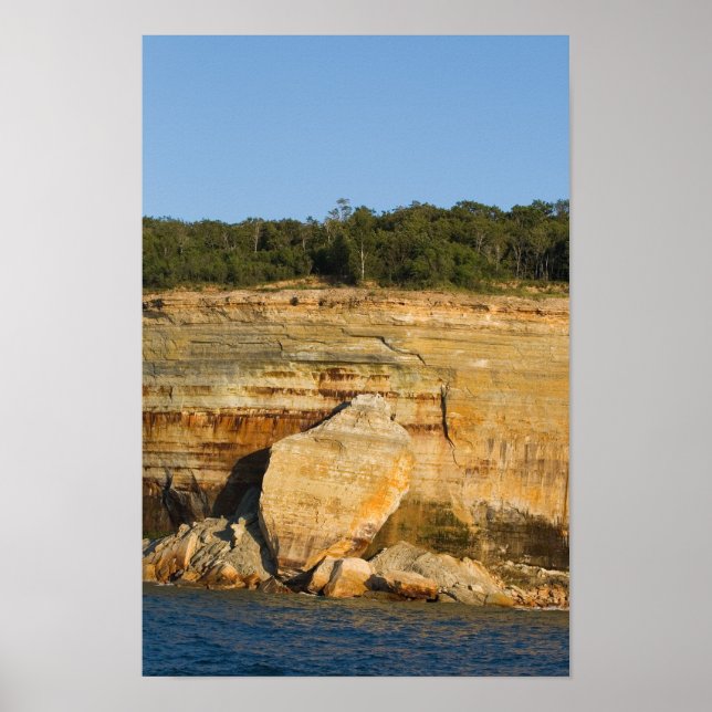 Poster Photos de Rocks National Lakeshore, Michigan (Devant)