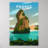 Phuket Thailand Retro