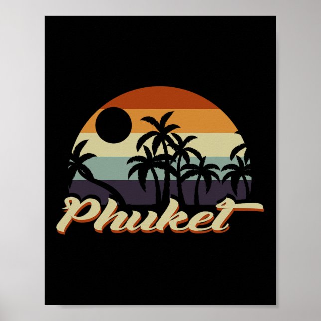 Poster Phuket Thaïlande (Devant)
