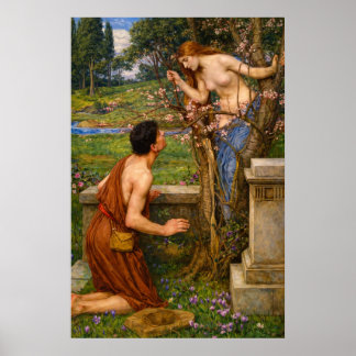 Poster Phyllis et Démophoon par John William Waterhouse